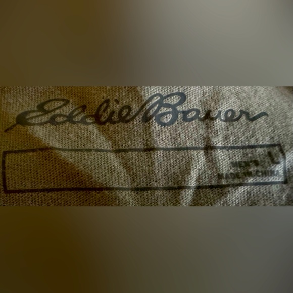 NWT Eddie Bower L t-shirt in sage green color short sleeve. - Picture 3 of 3